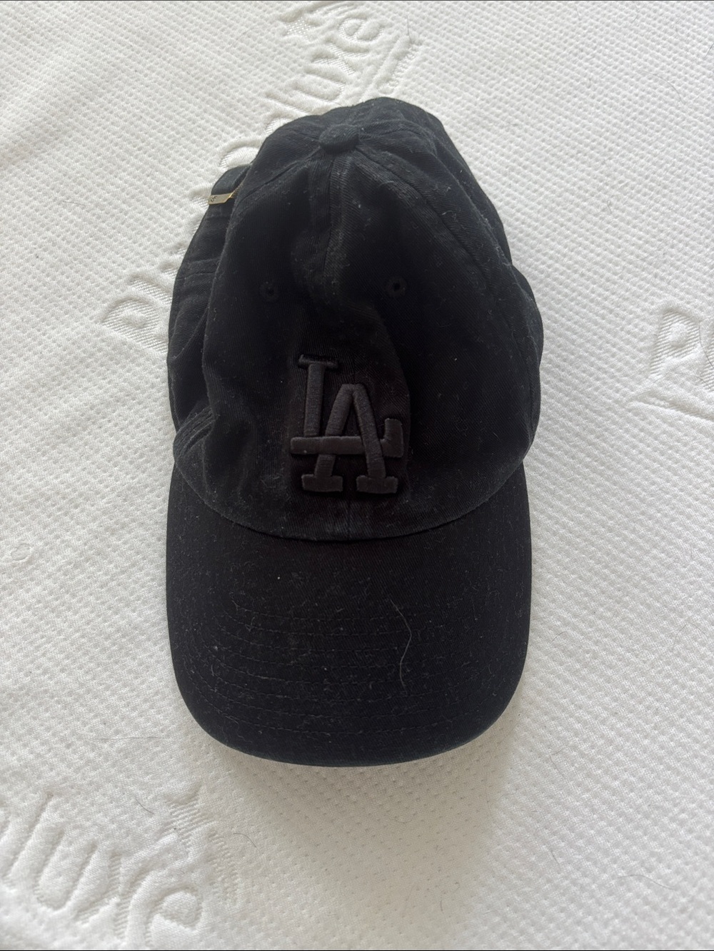 '47 Black LA Embroidered Dad Cap